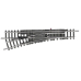 N Minitrix T14954 H-Weiche 15° links