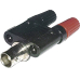 Adapter Bnc-Buchse / 2xBananenbuchse