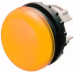 Leuchtmeldervorsatz M22-L-Y Flach, Gelb