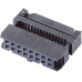 Pfosten-Steckverbinder 2x3-polig