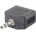 Adapter 3,5mm-Klinke-Stecker/2x3,5mm-Klinke-Kupplung SpeaKa