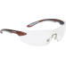 Schutzbrille Sperian Ignite Red/Silv Frame Cl Fog Ban