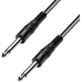 Instrumentenkabel 6,3-Klinke-Stecker-Stecker Schwarz 9m