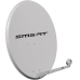 SAT-Spiegel Smart 80cm Stahl Grau