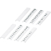 Beschriftungs-Set Zbfm 5/Wh Lgs: 1-120 10 streifen