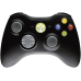 Xbox 360 Wireless Controller In Schwarz