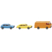 N Wiking 2 Pkws und 1 Kastenwagen