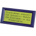 LCD-Rahmen für 2x16 Display