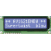 LCD-Modul Stn Blau Neg./LED Weiss 16x2