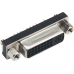 Dvi 24+5 Einbaubuchse 180° Printausfüh