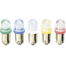 LED-Lampe Weiss 24v AC/DC Ba9s 10x28mm