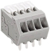 Leiterplattenklemme 218 4-polig Rm2,54