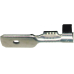 Flachstecker Unisoliert 2.8x0.8 Messing Blank