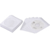 50er-Set Cd/DVD Papierhüllen, Weiss