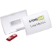 Namenschild Click Fold+Magnet40x75mm/10x