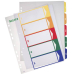 Leitz PC-Beschriftbares Register 1-5