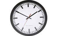 Funk-Wanduhr Bahnhof 30cm