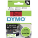 Dymo D1 Schriftband 9mmx7m Schw/Rot