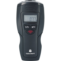 TOOLCRAFT Entfernungsmesser mit LCD + Laser Pointer