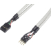 USB-Kabel USB-Header/USB-Intern(8- polig) 0,3m Computer-Grau