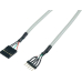 USB-Kabel 2xUSB-Header/2xUSB-Intern(5-polig) 0,3m Computer-Grau