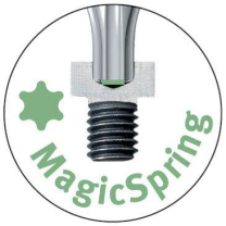 Wiha Schraubendreher Torx Magic Spring T8x40