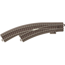 H0 TRIX C-Gleis Bogenweiche links R1 360mm