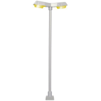 Viessmann H0 LED Stra&szlig;enleuchte Mod. Dop. (Sockel)