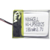 Akku LiPo 180mAh, 3,7V mit Pcb-Board