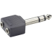 Adapter 2 x Klinke 3,5 mm/1 x Klinke 6,3 mm stereo 2 x Klinke 3,5 mm/1 x Klinke 6,3 mm stereo Adapter 2 x Klinke 3,5 mm/1 x Klinke 6,3 mm stereo 2 x Klinke 3,5 mm/1 x Klinke 6,3 mm stereo
