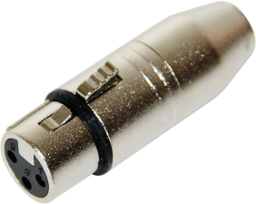 Mini XLR-Adapter XLR-Female/Mini XLR-Male Mini XLR-Adapter XLR-Female/Mini XLR-Male