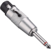 Adapterstecker Xlr-Female/Klinke Mono