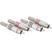 Cinch-Stecker 4er Set
