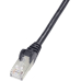 Patchkabel Cat5 F/Utp Schwarz 1m Bulk