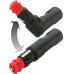 ProCar Sicherheits-Universalstecker (winkelbar) mit Bohrung für 3 mm LED 8 A