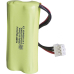 Telefonakku 2,4V 650mAh NiMH