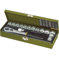 Proxxon Industrial Steckschl&uuml;sselsatz 12,5mm(1/2 ) (14-teilig)
