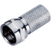 F-Stecker bis 4mm
