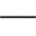 Präzisions-Buchsenleiste 1x40 Vergoldet Rm 2 54