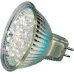 LED-Leuchtmittel GU5.3 1,5W 12V 15° Ø50mm Weiß
