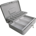Euro- Geldkassette Silber 30cm