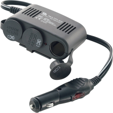 3fach Verteiler mit USB-Anschluss 3fach Verteiler mit USB-Anschluss