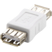 Adapter USB-TypA-Kupplung/USB-TypA-Kupplung