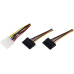 SATA-Stromkabel Y-Form IDE-Stromstecker/2xSATA-Stromstecker