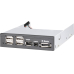 USB/Firewire/Esata 3,5" Fronteins