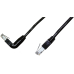 Patchkabel Cat5e S/Utp 1xgewinkelt 1m