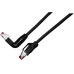 Patchkabel Cat6a S/Ftp 1xgewinkelt 1,0m