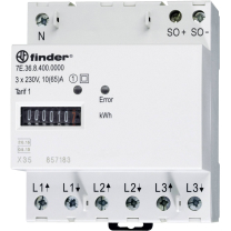 Finder Drehstromz&auml;hler 3x230V/65A MID