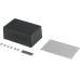 Gehäuse ABS 80x50x38mm Aluminium