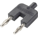 4mm Kurzschlußstecker mit Buchse Sw